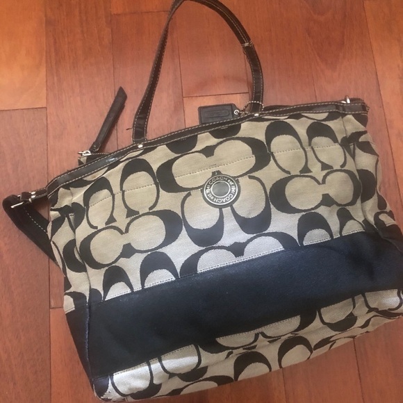 Coach Signature Multifunction Diaper Travel bag - Picture 12 of 14